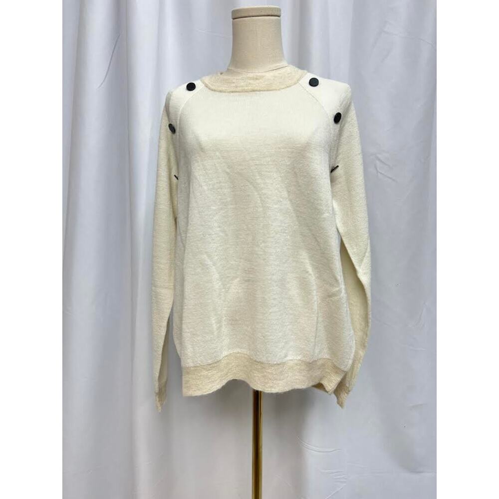 NWT! CHLOE STORA Women's‎ Noche Sweater Beige SIZE-2
